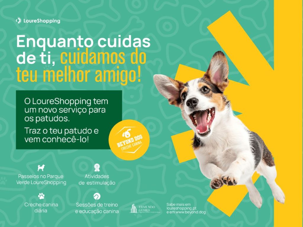 LoureShopping inaugura creche canina Beyond Dog