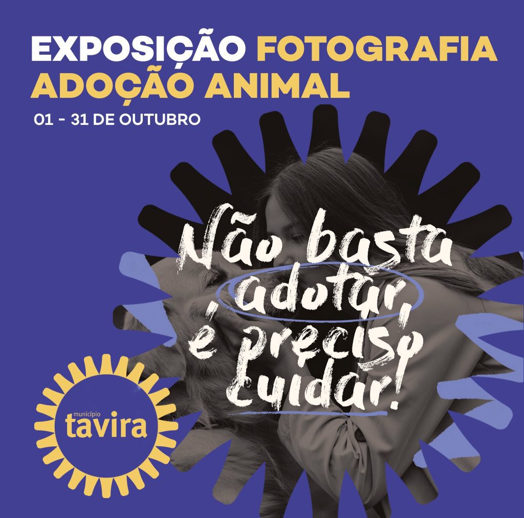 Exposição fotográfica no Tavira Plaza incentiva a adoção responsável de animais